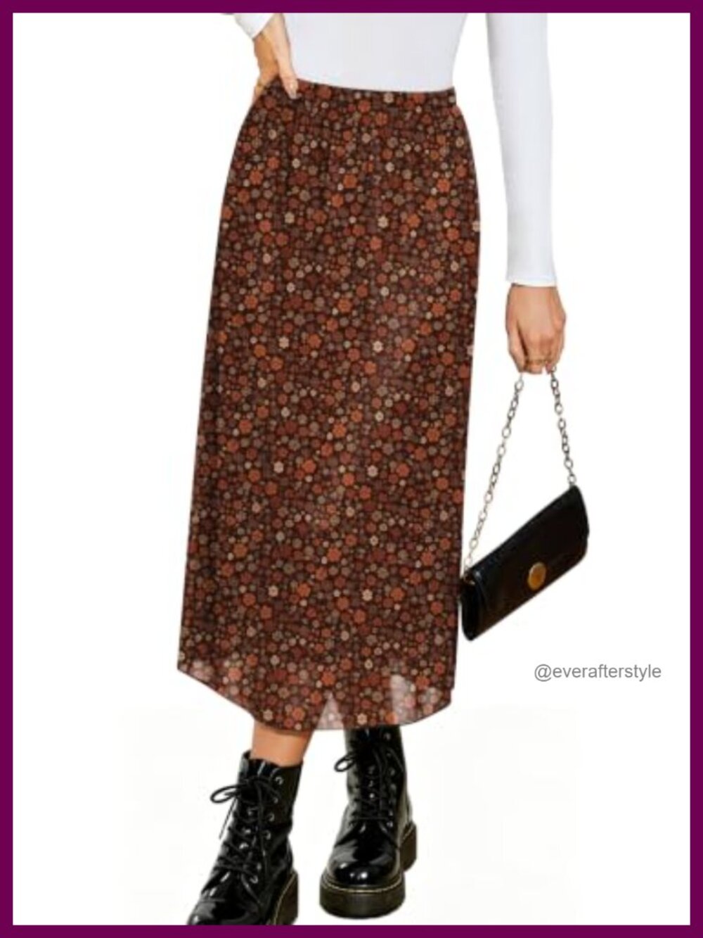 Mesh Midi Skirt Elastic High Waisted Double Lined Long Skirt